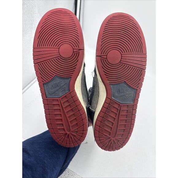 Size 10 - Reese Forbes x Nike SB Dunk High Denim - Picture 6 of 7